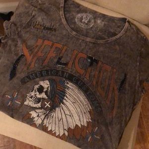 Affliction shirt size small